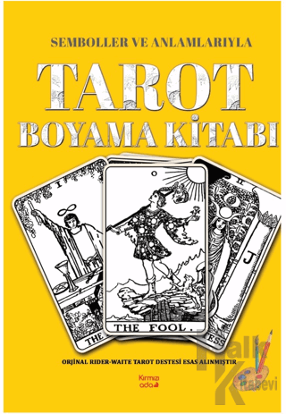 Semboller ve Anlamlarıyla Tarot Boyama Kitabı - Halkkitabevi