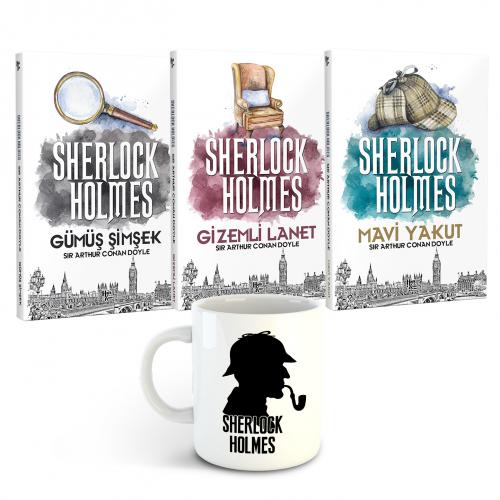 Sherlock Holmes 3 Kitap 1 Kupa Set 1 - Halkkitabevi