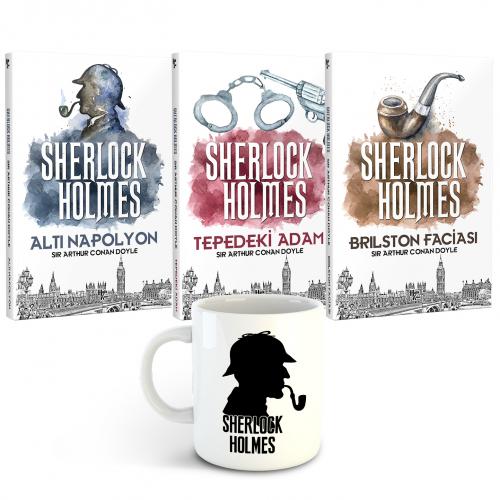 Sherlock Holmes 3 Kitap 1 Kupa Set 3 - Halkkitabevi