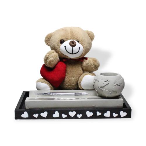 Sevgililer Günü Hediye Seti Masaüstü Organizerlı - Halkkitabevi Sevgililer Günü Hediye Seti Masaüstü Organizerlı - Halkkitabevi