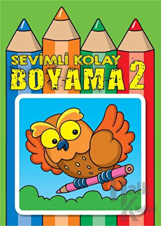 Sevimli Kolay Boyama 2 - Halkkitabevi