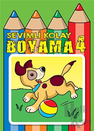 Sevimli Kolay Boyama 4 - Halkkitabevi