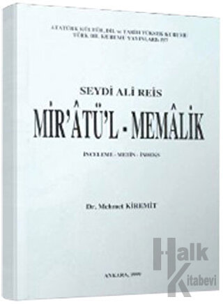 Seydi Ali Reis: Mir'atü'l-Memalik - Halkkitabevi
