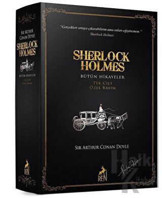 Sherlock Holmes Bütün Hikayeler (Tek Cilt - Özel Basım) (Ciltli) - Hal