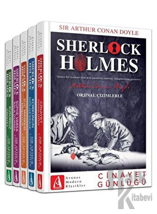 Sherlock Holmes Bütün Hikayeleri (5 Kitap Takım)