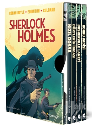 Sherlock Holmes Kutulu Set (4 Kitap Takım) - Halkkitabevi