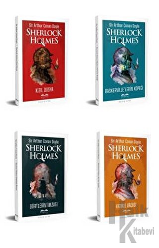 Sherlock Holmes Seti (4 Kitap Takım) - Halkkitabevi