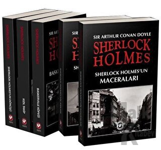 Sherlock Holmes Seti 5 Kitap - Halkkitabevi