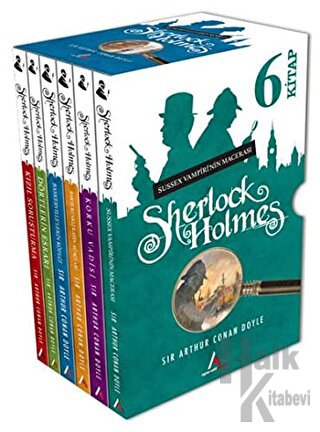 Sherlock Holmes Seti 6 Kitap - Halkkitabevi