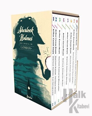 Sherlock Holmes Seti (8 Kitap Takım) - Halkkitabevi