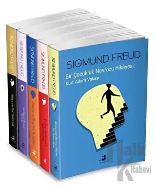 Sigmund Freud Seti 2 - 5 Kitap Takım - Halkkitabevi