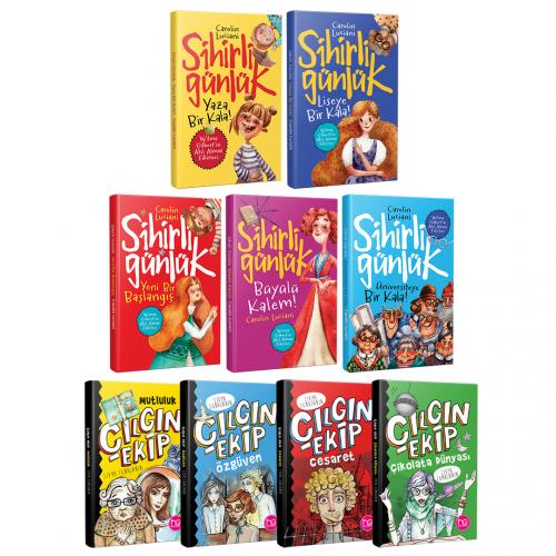 Sihirli Günlük ve Çılgın Ekip 9 Kitap - Halkkitabevi