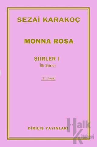 Şiirler 1: Monna Rosa - Halkkitabevi