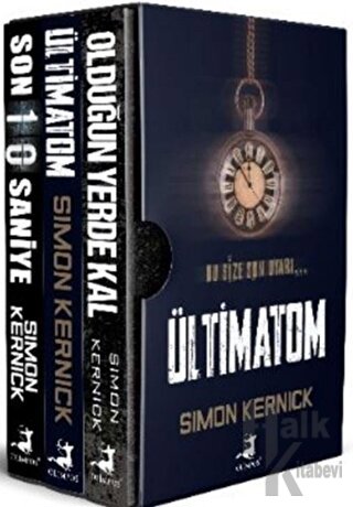Simon Kernick Seti - Hayatta Kal (3 Kitap Takım) - Halkkitabevi