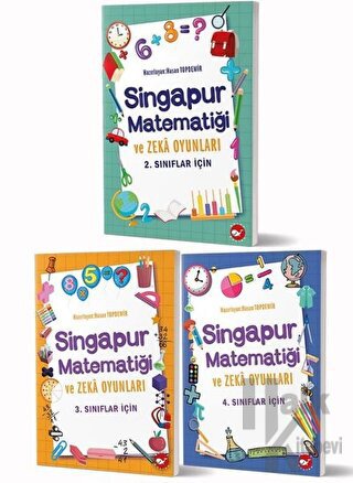 Singapur Matematiği ve Zeka Oyunları Seti (3 Kitap Takım)