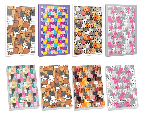 Sivri Kulaklar 4lü 64 Sayfa Çizgili Defter ve 4 Bloknot-1 - Halkkitabe