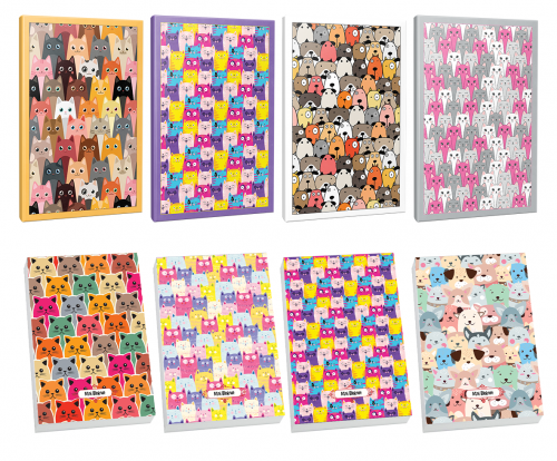 Sivri Kulaklar 4lü 64 Sayfa Çizgili Defter ve 4 Bloknot-11 - Halkkitab