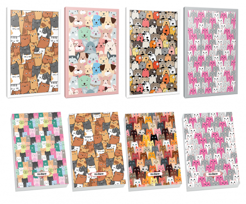 Sivri Kulaklar 4lü 64 Sayfa Çizgili Defter ve 4 Bloknot-6 - Halkkitabe