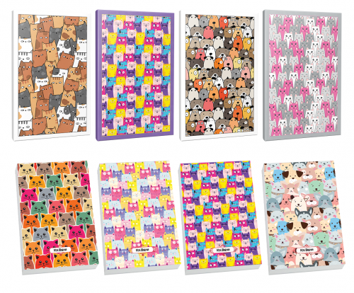 Sivri Kulaklar 4lü 64 Sayfa Çizgili Defter ve 4 Bloknot-9 - Halkkitabe