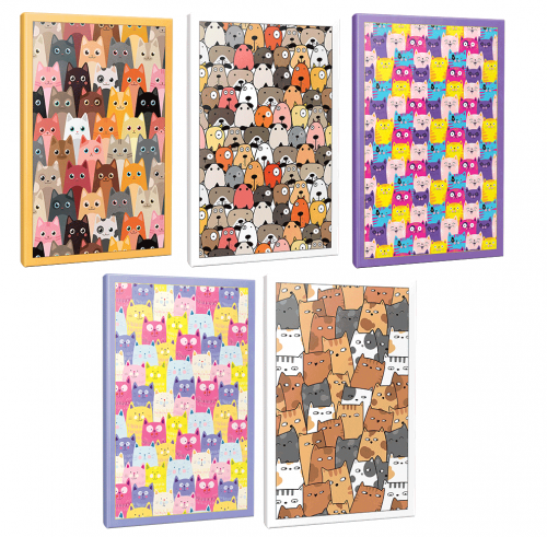 Sivri Kulaklar 5li 64 Sayfa Çizgili Okul Defteri Seti -3 - Halkkitabe