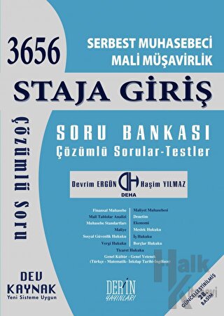 SMMM Staja Giriş Soru Bankası - Halkkitabevi
