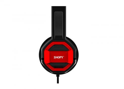 Snopy SN-101 BONNY Kırmızı PC&Telefon Mikrofonlu Kulaklık - Halkkitabe