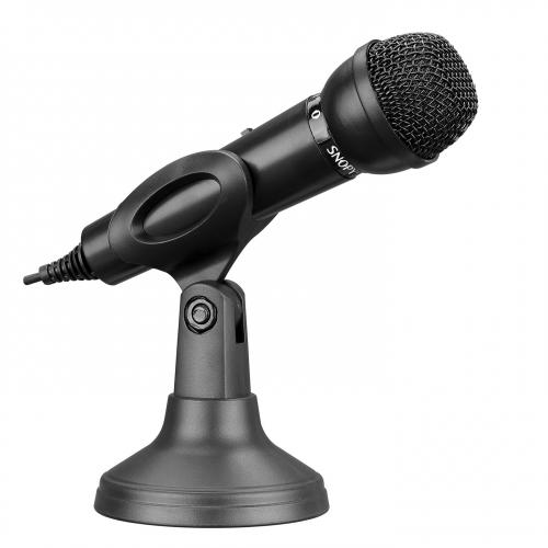 Snopy SN-140M Siyah Masaüstü Mikrofon - Halkkitabevi