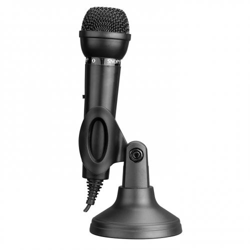 Snopy SN-140M Siyah Masaüstü Mikrofon - Halkkitabevi