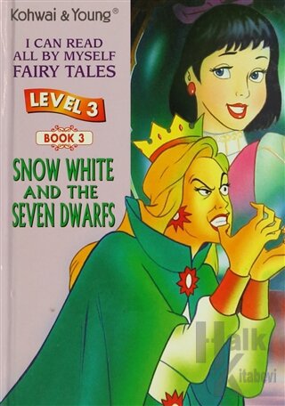 Snow White and The Seven Dwarfs Level 3 - Book 3 (Ciltli) - Halkkitabe