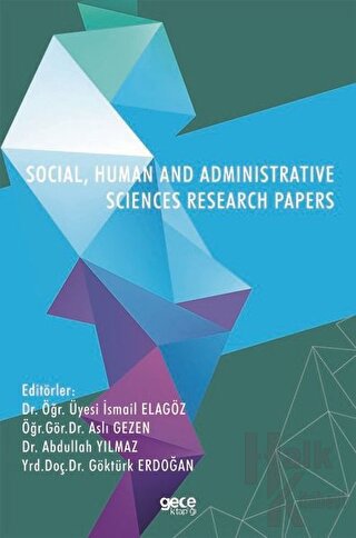 Social, Human and Administrative Sciences Research Papers - Halkkitabe