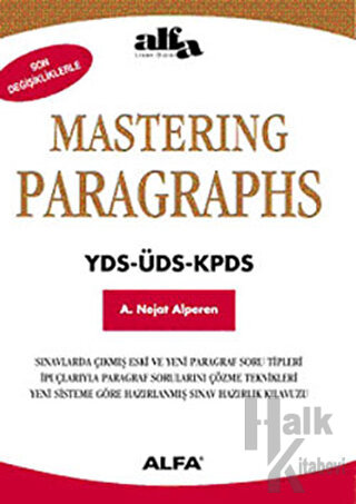 Son Değişikliklerle Mastering Paragraphs YDS-ÜDS-KPDS - Halkkitabevi