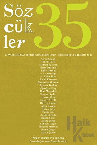 Sözcükler Dergisi Sayı: 35 Ocak - Şubat 2012 - Halkkitabevi