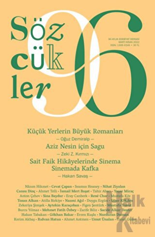 Sözcükler Dergisi Sayı: 96 Mart-Nisan 2022 - Halkkitabevi