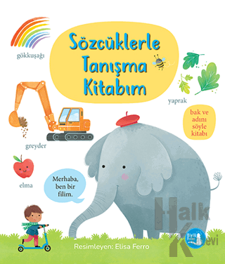 Sözcüklerle Tanışma Kitabım (Ciltli) - Halkkitabevi