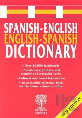 Spanish - English, English - Spanish Dictionary (Ciltli) - Halkkitabev