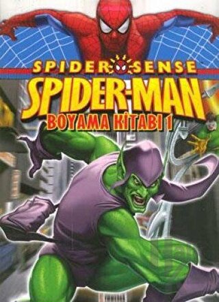 Spider Man Boyama Kitabı 1 - Halkkitabevi