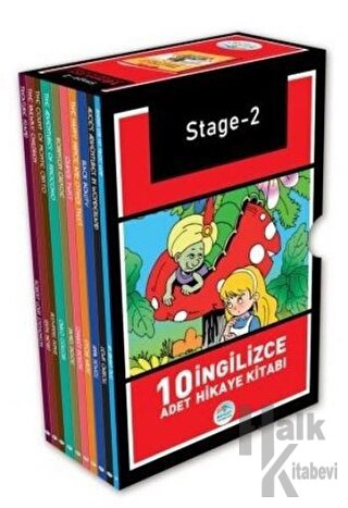 Stage-2 İngilizce Hikaye Seti (10 Kitap Kutulu)