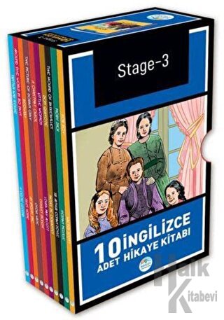 Stage 3 - İngilizce Hikaye Seti 10 Kitap - Halkkitabevi
