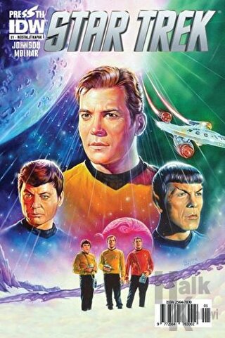 Star Trek Sayı : 1 - Nostalji Kapak - Halkkitabevi