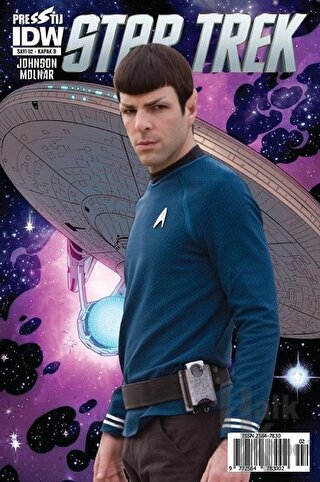 Star Trek Sayı : 2 - Kapak B - Halkkitabevi
