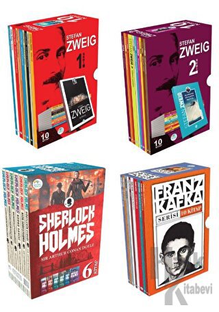 Stefan Zweig 1-2 - Franz Kafka ve Sherlock Holmes Seti (36 Kitap) - Ha