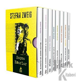 Stefan Zweig Seçme Eserler Seti (8 Kitap Takım) - Halkkitabevi