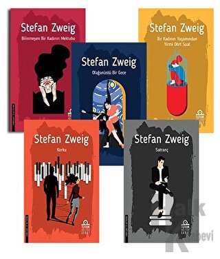 Stefan Zweig Set (5 Kitap Takım) - Halkkitabevi