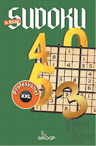 Sudoku 5. Kitap - Profesyonel - Halkkitabevi