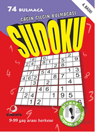 Sudoku - Çağın Çılgın Bulmacası - Halkkitabevi