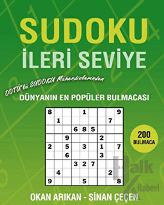 Sudoku İleri Seviye - 1 - Halkkitabevi