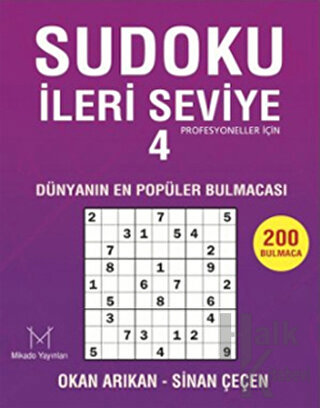 Sudoku İleri Seviye - 4 - Halkkitabevi