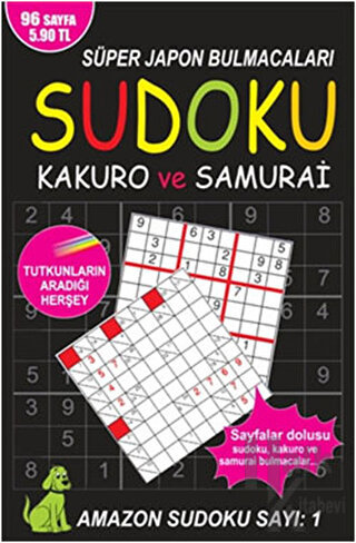 Sudoku, Kakuro ve Samurai - Amazon Sudoku Sayı 1