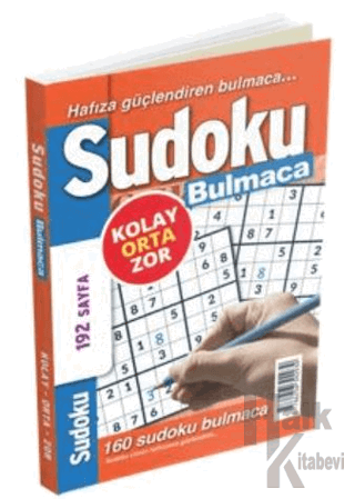 Sudoku (Kolay-Orta-Zor) - Halkkitabevi