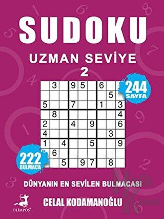 Sudoku Uzman Seviye 2 - Halkkitabevi